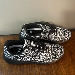 RAAD Shop Sneakers Shoes Black Native American design. Men’s size 7.5.